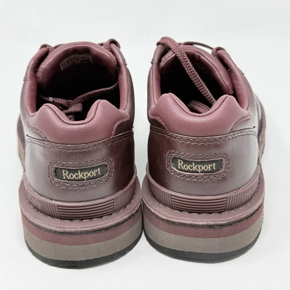 Rockport ProWalker 9000 Limited Edition Shoes Mens 8.5 M Burgundy Leather Casual